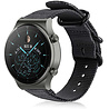 Strap-it Strap-it Bracelet nylon boucle Huawei Watch GT 2 Pro (noir) Strap-it Strap-it Bracelet nylon boucle Huawei Watch GT 2 Pro (noir)