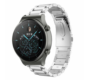 Strap-it Bracelet acier Huawei Watch GT 2 Pro (argent)