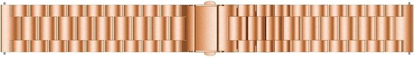 Strap-it Strap-it Bracelet acier Huawei Watch GT 2 Pro (or rose)