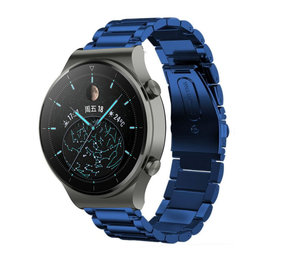 Strap-it Bracelet acier Huawei Watch GT 2 Pro (bleu)