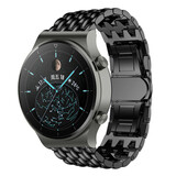 Strap-it Bracelet acier dragon Huawei Watch GT 2 Pro (noir)