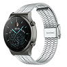 Strap-it Strap-it Bracelet acier inoxydable Huawei Watch GT 2 Pro (argent) Strap-it Strap-it Bracelet acier inoxydable Huawei Watch GT 2 Pro (argent)