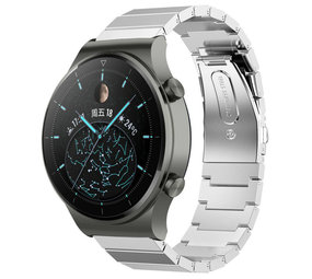 Strap-it Bracelet métal Huawei Watch GT 2 Pro (argent) Strap-it Bracelet métal Huawei Watch GT 2 Pro (argent)