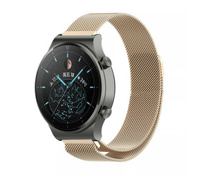 Strap-it Bracelet Milanais Huawei Watch GT 2 Pro (champagne)
