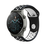 Strap-it Bracelet sport Huawei Watch GT 2 Pro (noir/blanc)