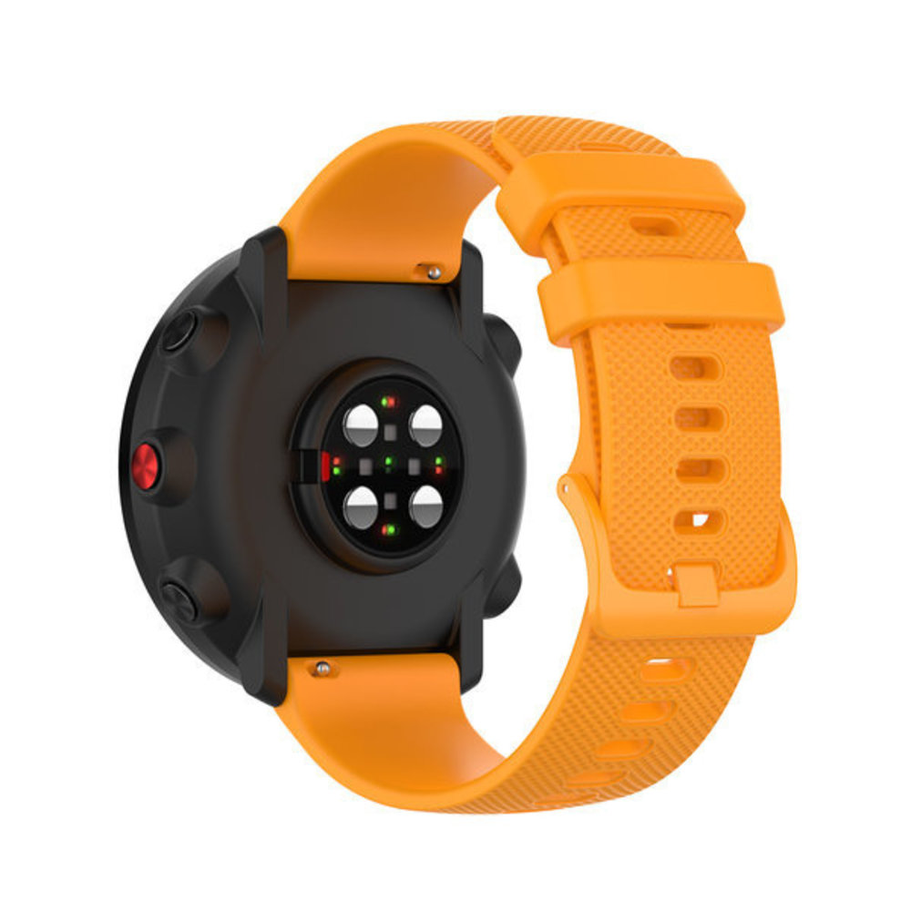 Strap-it Strap-it Bracelet silicone luxe Huawei Watch GT 2 Pro (orange)