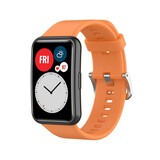 Strap-it Bracelet silicone Huawei Watch Fit New (orange)