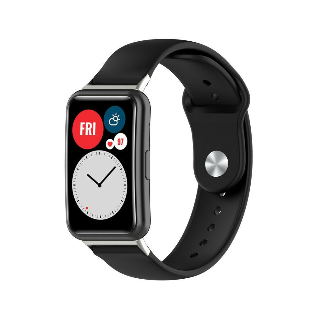 Strap-it Strap-it Bracelet sport Huawei Watch Fit New (noir)