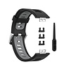 Strap-it Strap-it Bracelet sport boucle Huawei Watch Fit New (noir/gris) Strap-it Strap-it Bracelet sport boucle Huawei Watch Fit New (noir/gris)