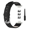 Strap-it Strap-it Bracelet cuir Huawei Watch Fit New (noir) Strap-it Strap-it Bracelet cuir Huawei Watch Fit New (noir)