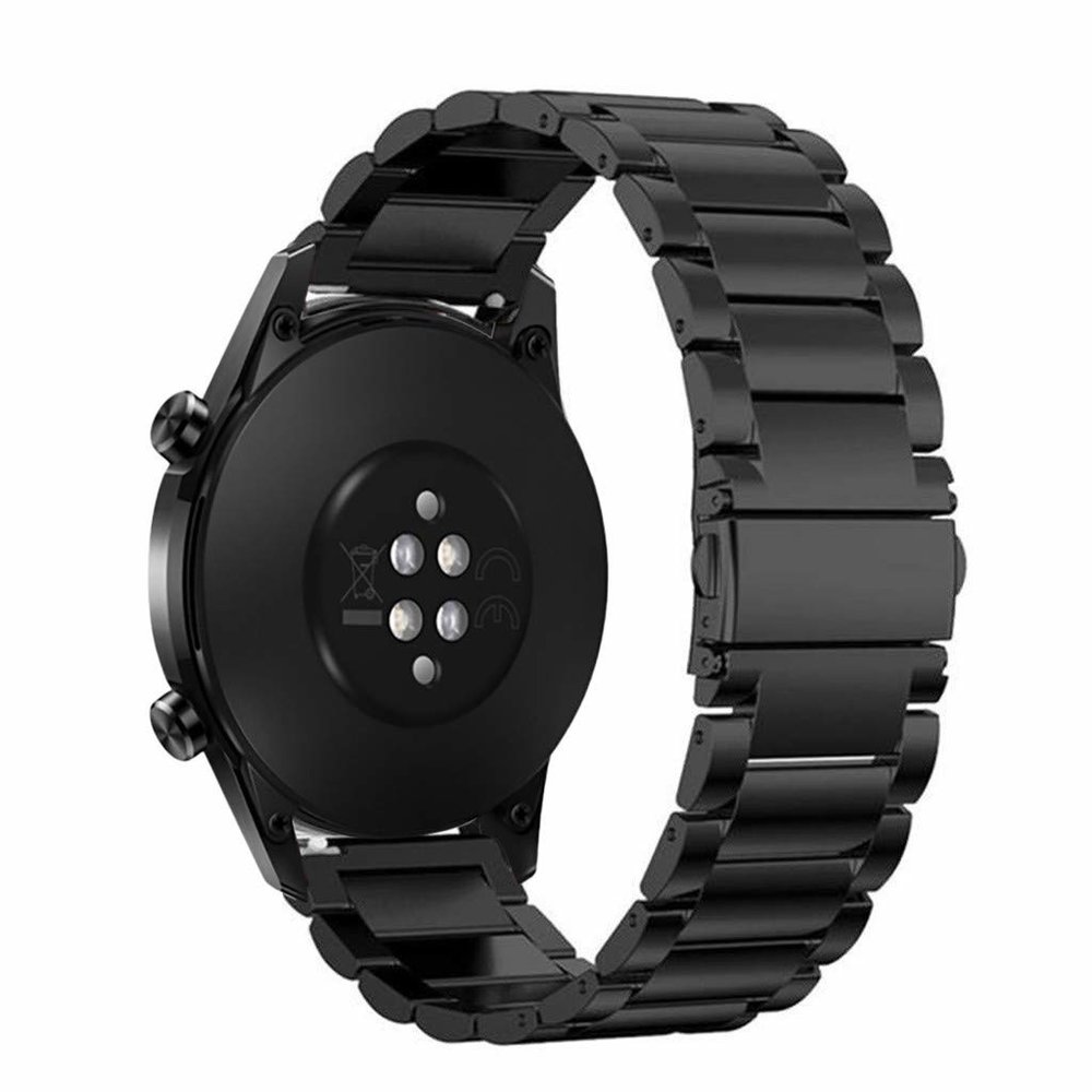 Strap-it Strap-it Bracelet acier Honor Magic Watch 2 (noir)