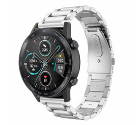 Strap-it Bracelet acier Honor Magic Watch 2 (argent)