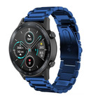 Strap-it Strap-it Bracelet acier Honor Magic Watch 2 (bleu)