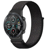 Strap-it Bracelet nylon Honor Magic Watch 2 (noir)