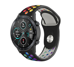 Strap-it Bracelet sport Honor Magic Watch 2 (noir et multicolore)