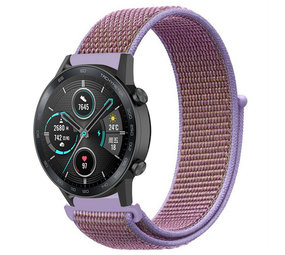 Strap-it Bracelet nylon Honor Magic Watch 2 (lilas)