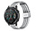 Strap-it Bracelet acier inoxydable Honor Magic Watch 2 (argent/noir)