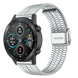 Strap-it Bracelet acier inoxydable Honor Magic Watch 2 (argent) Strap-it Bracelet acier inoxydable Honor Magic Watch 2 (argent)