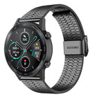 Strap-it Strap-it Bracelet acier inoxydable Honor Magic Watch 2 (noir)