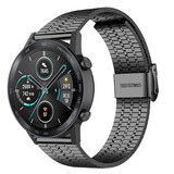 Strap-it Bracelet acier inoxydable Honor Magic Watch 2 (noir) Strap-it Bracelet acier inoxydable Honor Magic Watch 2 (noir)