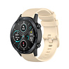 Strap-it Strap-it Bracelet silicone luxe Honor Magic Watch 2 (beige) Strap-it Strap-it Bracelet silicone luxe Honor Magic Watch 2 (beige)