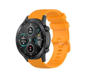 Strap-it Bracelet silicone luxe Honor Magic Watch 2 (orange)