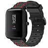 Strap-it Strap-it Bracelet sport boucle Xiaomi Amazfit Bip (noir/rouge) Strap-it Strap-it Bracelet sport boucle Xiaomi Amazfit Bip (noir/rouge)