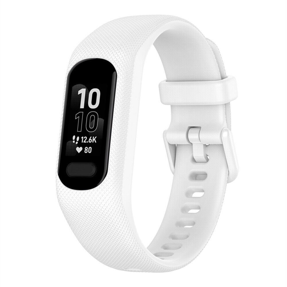 Strap-it Strap-it Bracelet silicone Garmin Vivosmart 5 (blanc)