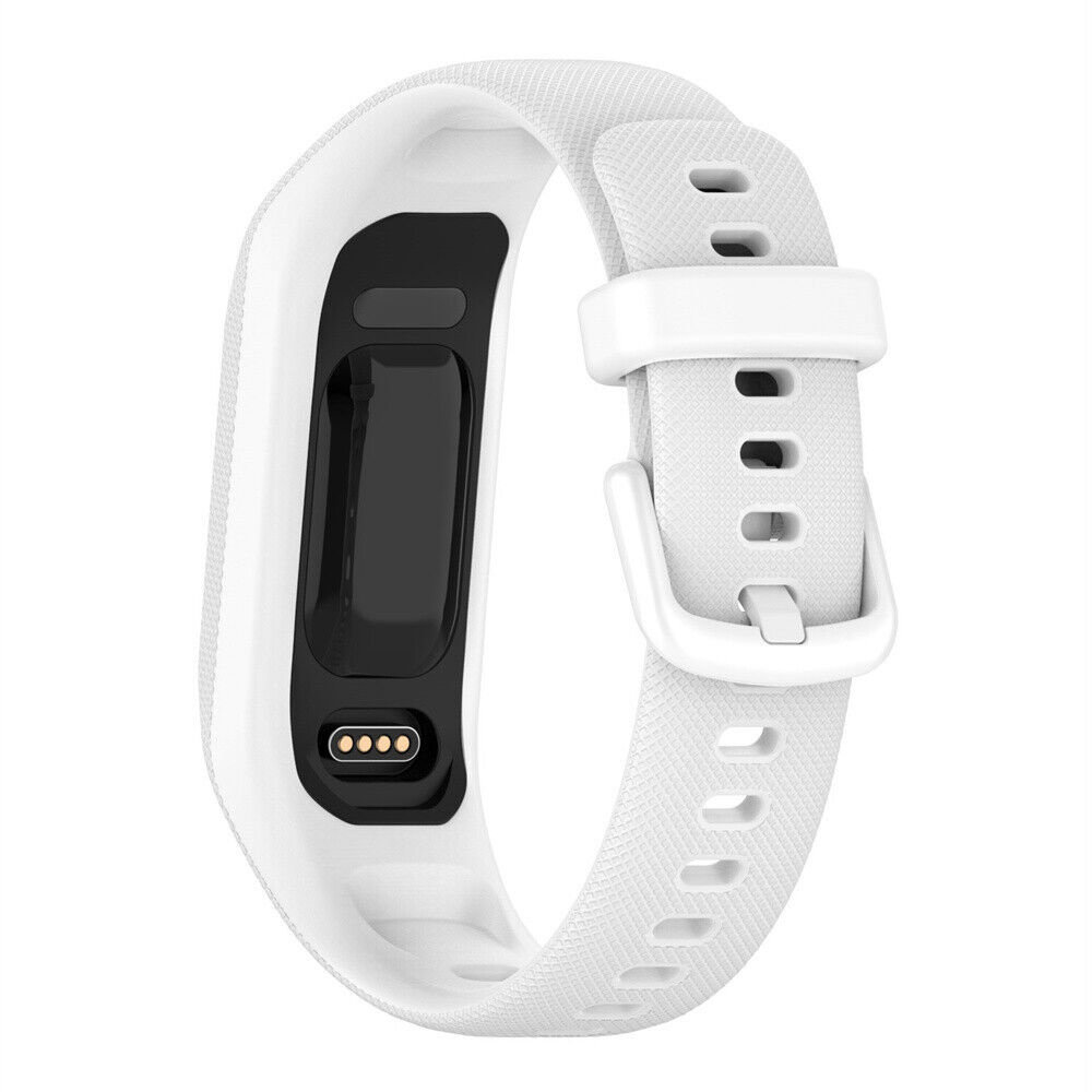 Strap-it Strap-it Bracelet silicone Garmin Vivosmart 5 (blanc)