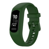 Strap-it Bracelet silicone Garmin Vivosmart 5 (vert foncé)