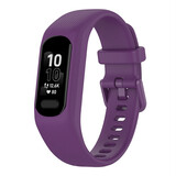 Strap-it Bracelet silicone Garmin Vivosmart 5 (violet)