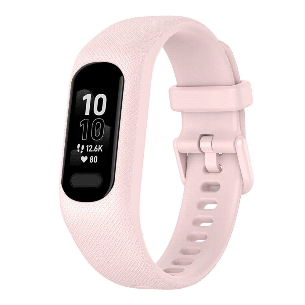 Strap-it Strap-it Bracelet silicone Garmin Vivosmart 5 (rose)
