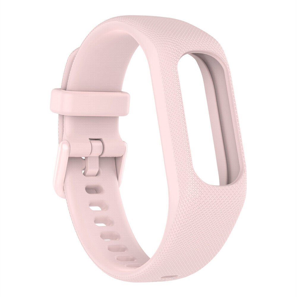 Strap-it Strap-it Bracelet silicone Garmin Vivosmart 5 (rose)