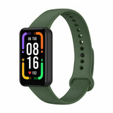 Strap-it Bracelet silicone Xiaomi Redmi Smart Band Pro (vert foncé)