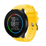 Strap-it Bracelet silicone Polar Pacer (jaune)