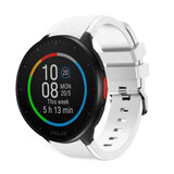 Strap-it Bracelet silicone Polar Pacer (blanc)