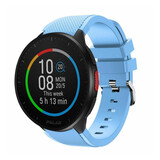 Strap-it Bracelet silicone Polar Pacer (bleu sable)