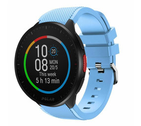 Strap-it Bracelet silicone Polar Pacer (bleu sable)