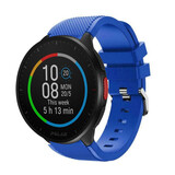 Strap-it Bracelet silicone Polar Pacer (bleu)