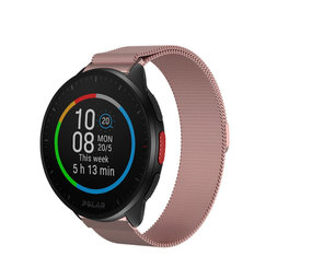 Strap-it Bracelet Milanais Polar Pacer (rose)