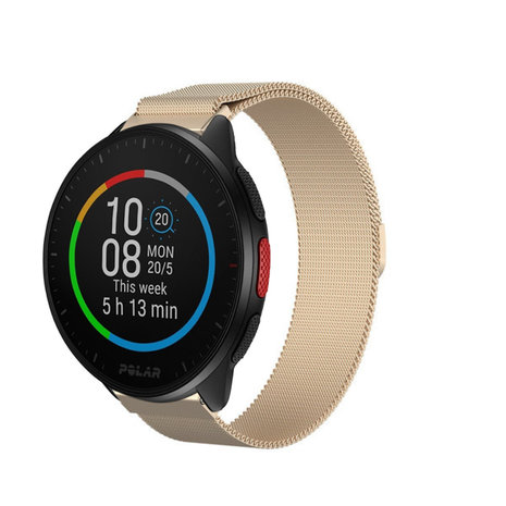 Strap-it Strap-it Bracelet Milanais Polar Pacer (champagne) Strap-it Strap-it Bracelet Milanais Polar Pacer (champagne)