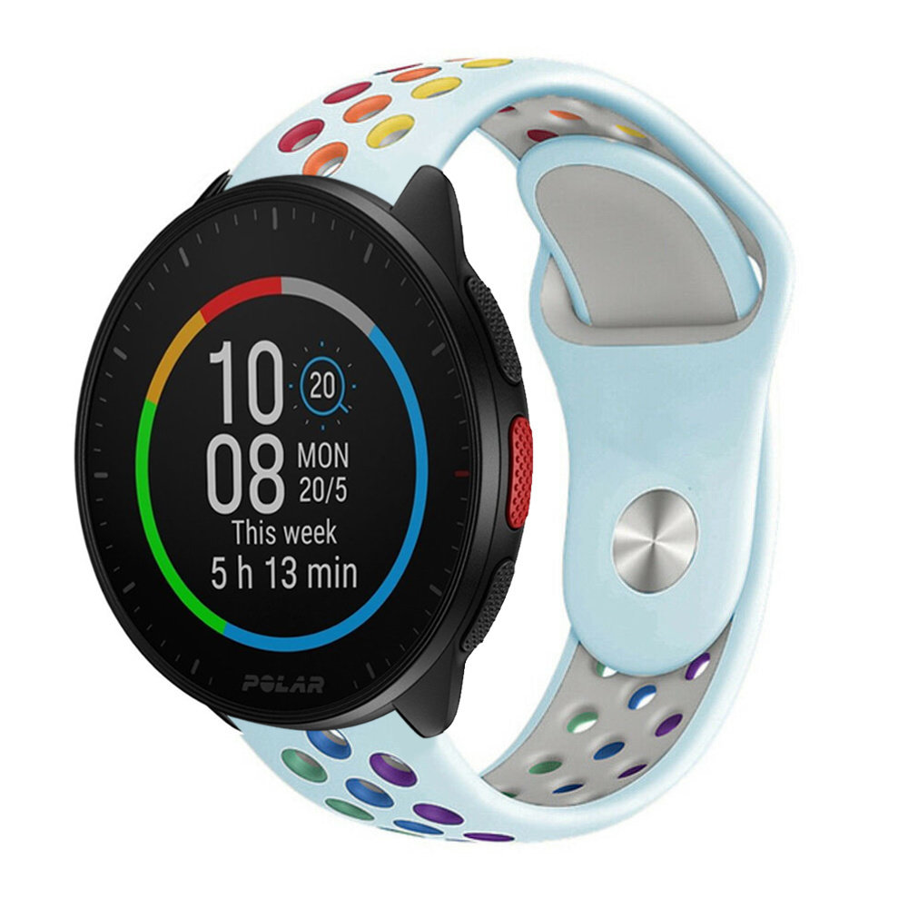 Strap-it Strap-it Bracelet sport Polar Pacer (bleu clair/coloré)