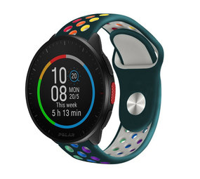 Strap-it Bracelet sport Polar Pacer (vert pin/coloré)
