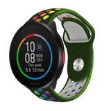 Strap-it Bracelet sport Polar Pacer (vert armée/coloré)
