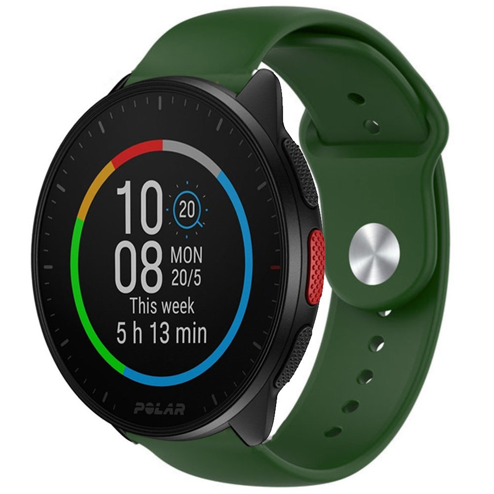 Strap-it Strap-it Bracelet sport Polar Pacer (vert armée)