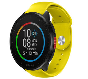 Strap-it Bracelet sport Polar Pacer (jaune)