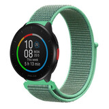 Strap-it Bracelet nylon Polar Pacer (menthe) Strap-it Bracelet nylon Polar Pacer (menthe)