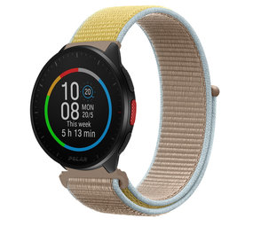 Strap-it Bracelet nylon Polar Pacer (camel)