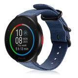 Strap-it Bracelet nylon boucle Polar Pacer (bleu)