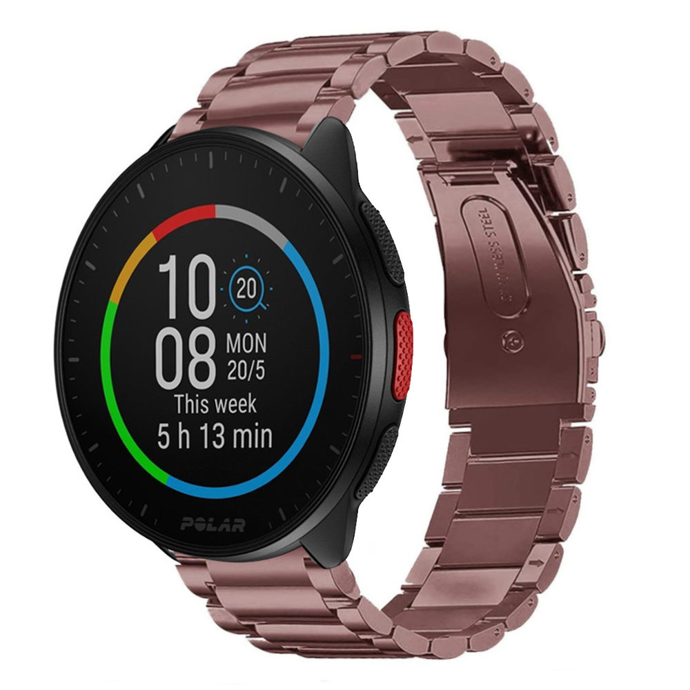 Strap-it Strap-it Bracelet acier Polar Pacer (bronze-or) Strap-it Strap-it Bracelet acier Polar Pacer (bronze-or)